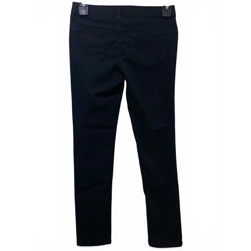 Member's Mark Girls Black Skinny Jeans With Sequined Front Pockets, Size: 10/12 - Picture 4 of 8